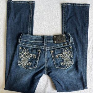 Miss Me Women's Blue and Navy Jeans